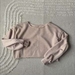 Crop sweatshirt